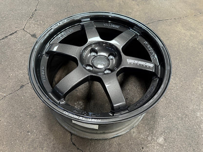 New 17X8 ET40 NK Performance TE37 Rim (4 wheel) Gloss Gunmetal 4X100