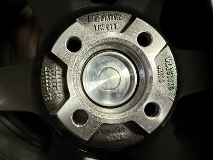 New 17X8 ET40 NK Performance TE37 Rim (4 wheel) Gloss Gunmetal 4X100