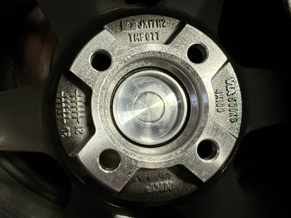 New 17X8 ET40 NK Performance TE37 Rim (4 wheel) Gloss Gunmetal 4X100