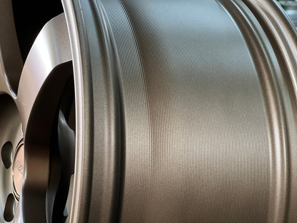 New 18X8.5 ET35 NK Performance TE37 SAGA Rim (4 wheel) Matt Bronze 5X100