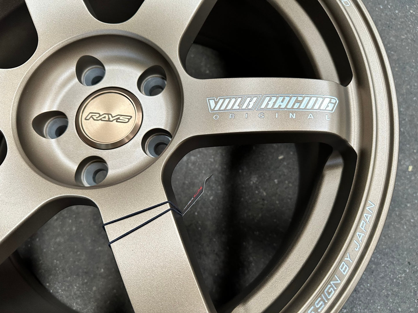 New 18X8.5 ET35 NK Performance TE37 SAGA Rim (4 wheel) Matt Bronze 5X114.3