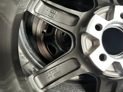 New 18X8.5 ET35 NK Performance TE37 SAGA Rim (4 wheel) Gloss Gunmetal 5X100