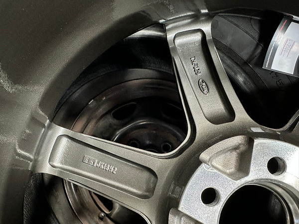 New 18X8.5 ET35 NK Performance TE37 SAGA Rim (4 wheel) Gloss Gunmetal 5X100