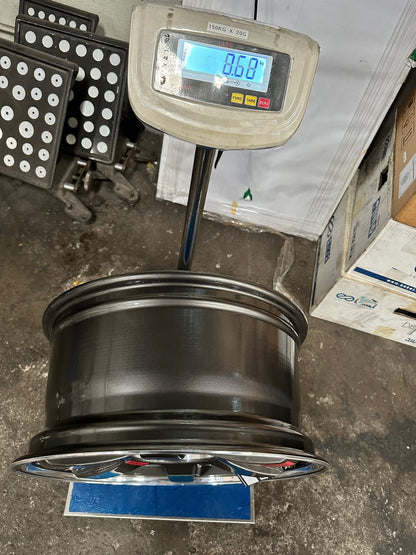 New 18X8.5 ET35 NK Performance TE37 SAGA Rim (4 wheel) Gloss Gunmetal 5X100