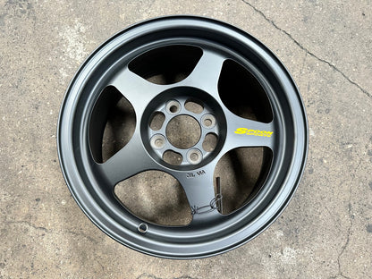 New 15X6.5 ET35 NK Performance Spoon Rim (4 wheel) Matt Black 4X100