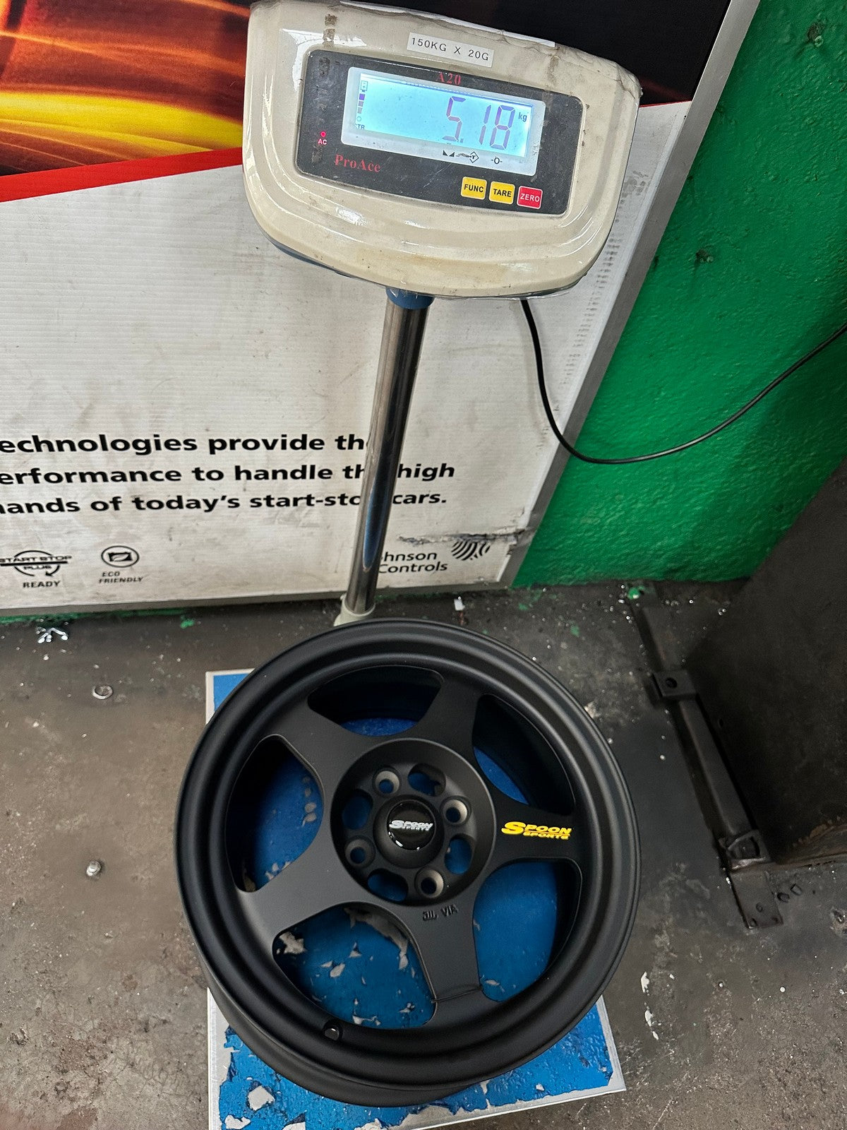 New 15X7 ET35 NK Performance Spoon Rim (4 wheel) Matt Black 4X100