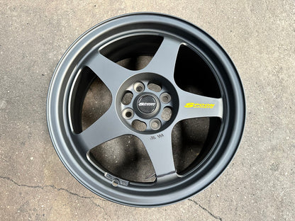 New 16X7 ET35 NK Performance Spoon Rim (4 wheel) Matt Black 4X100