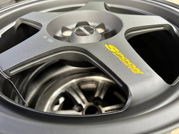 New 16X7 ET35 NK Performance Spoon Rim (4 wheel) Matt Black 4X100