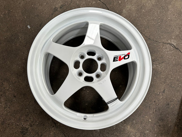 New 16X7 ET35 NK Performance EVO Rim (4 wheel) Gloss White 4X100