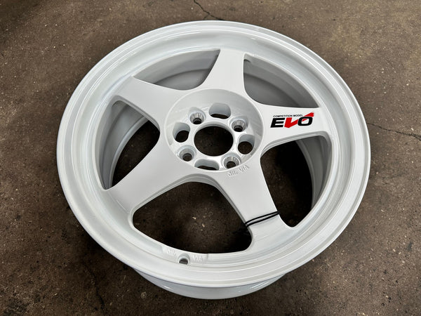 New 16X7 ET35 NK Performance EVO Rim (4 wheel) Gloss White 4X100