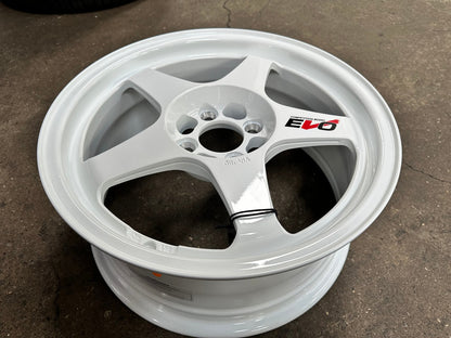 New 16X7 ET35 NK Performance EVO Rim (4 wheel) Gloss White 4X100