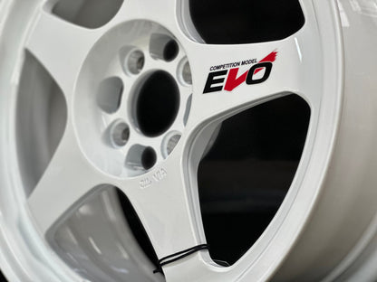 New 16X7 ET35 NK Performance EVO Rim (4 wheel) Gloss White 4X100