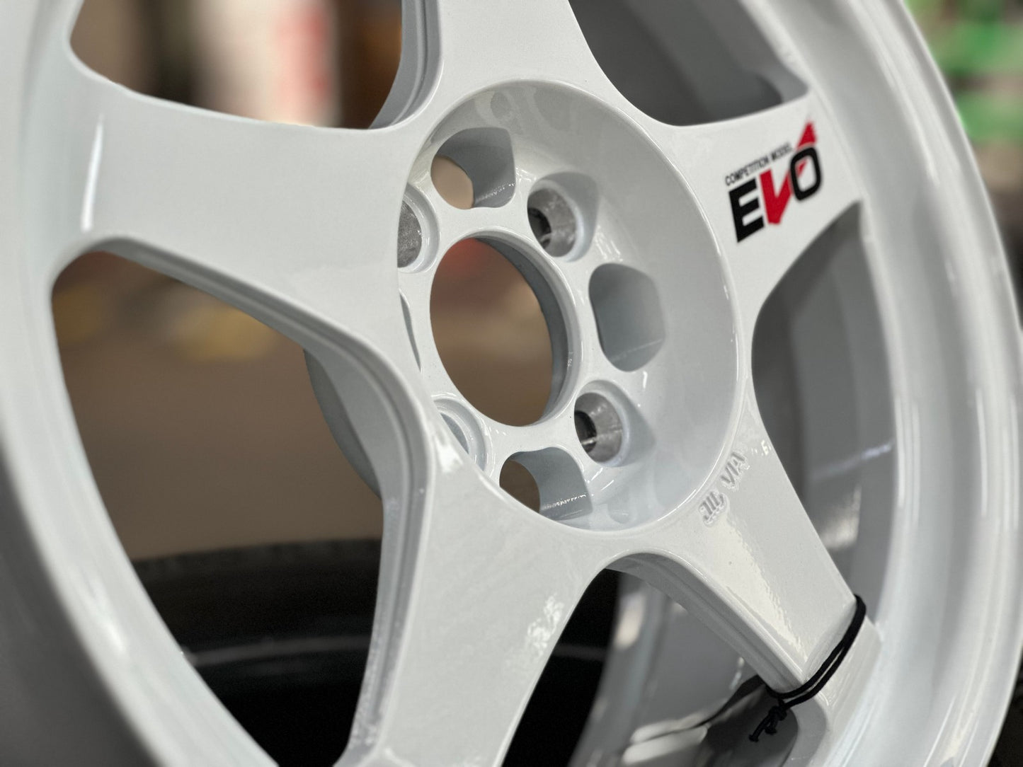 New 16X7 ET35 NK Performance EVO Rim (4 wheel) Gloss White 4X100