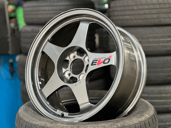 New 16X7 ET35 NK Performance EVO Rim (4 wheel) Gloss Gunmetal 4X100