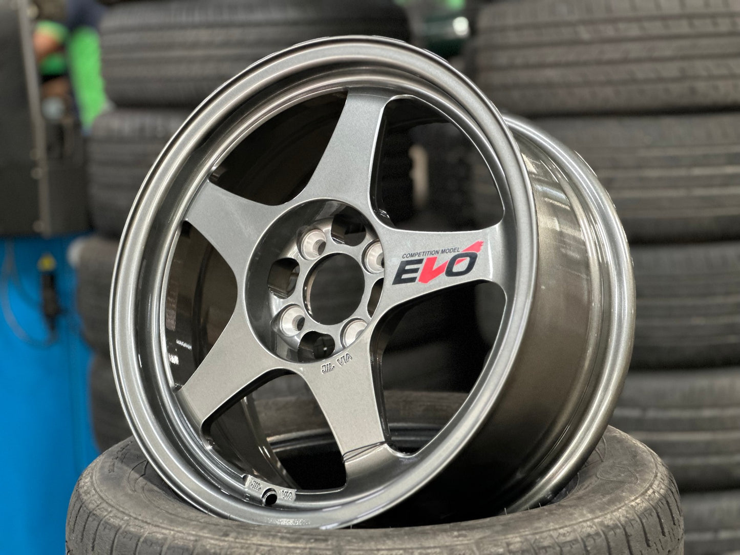 New 16X7 ET35 NK Performance EVO Rim (4 wheel) Gloss White 4X100