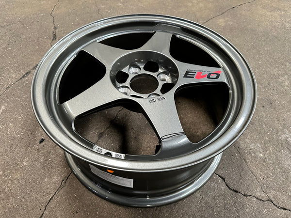 New 16X7 ET35 NK Performance Spoon Rim (4 wheel) Matt Black 4X100