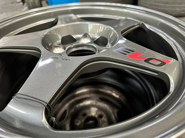 New 16X7 ET35 NK Performance EVO Rim (4 wheel) Gloss White 4X100