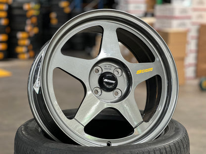 New 17X8 ET40 NK Performance Spoon Rim (4 wheel) Gloss Gunmetal 4X100