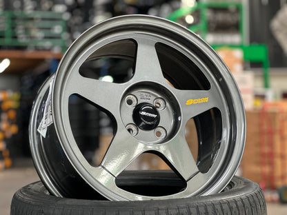 New 17X8 ET40 NK Performance Spoon Rim (4 wheel) Gloss Gunmetal 4X100