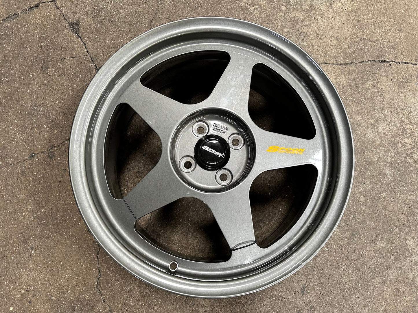 New 17X8 ET40 NK Performance Spoon Rim (4 wheel) Gloss Gunmetal 4X100