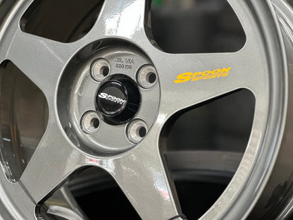 New 17X8 ET40 NK Performance Spoon Rim (4 wheel) Gloss Gunmetal 4X100