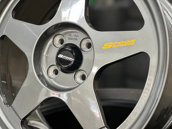 New 17X8 ET40 NK Performance Spoon Rim (4 wheel) Gloss Gunmetal 4X100