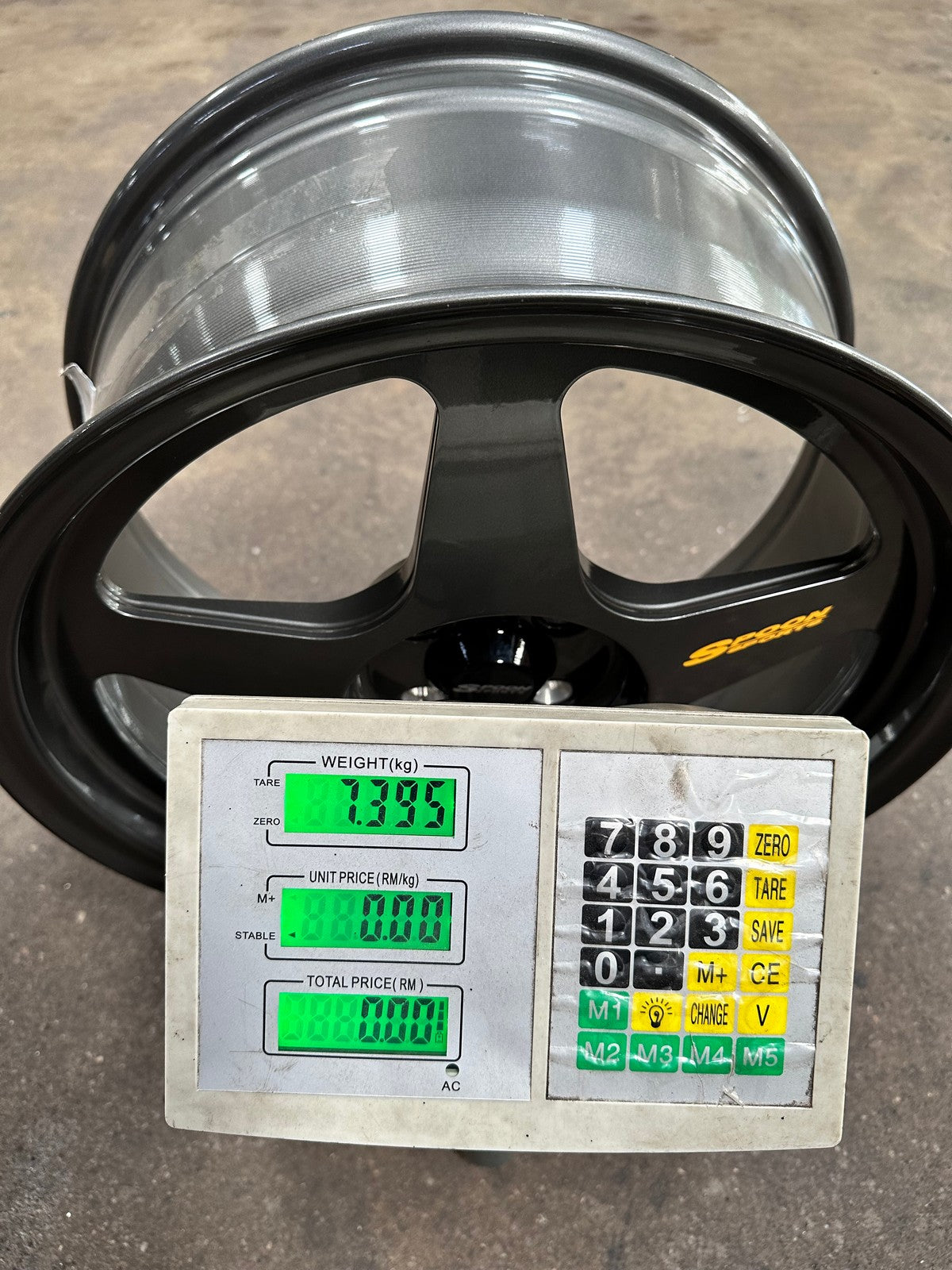 New 17X8 ET40 NK Performance Spoon Rim (4 wheel) Gloss Gunmetal 4X100