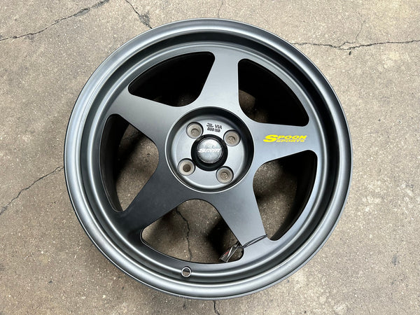 New 17X8 ET40 NK Performance Spoon Rim (4 wheel) Gloss Gunmetal 4X100