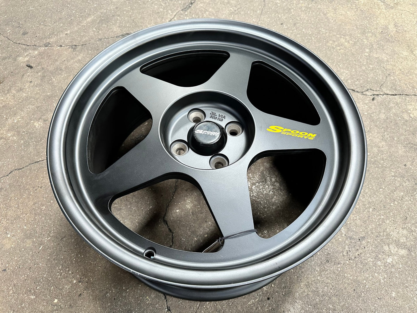 New 17X8 ET40 NK Performance Spoon Rim (4 wheel) Gloss White 4X100