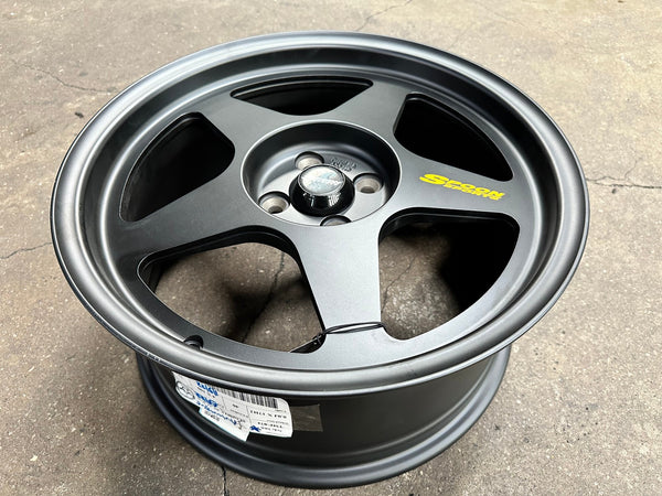 New 17X8 ET40 NK Performance Spoon Rim (4 wheel) Matt Black 4X100