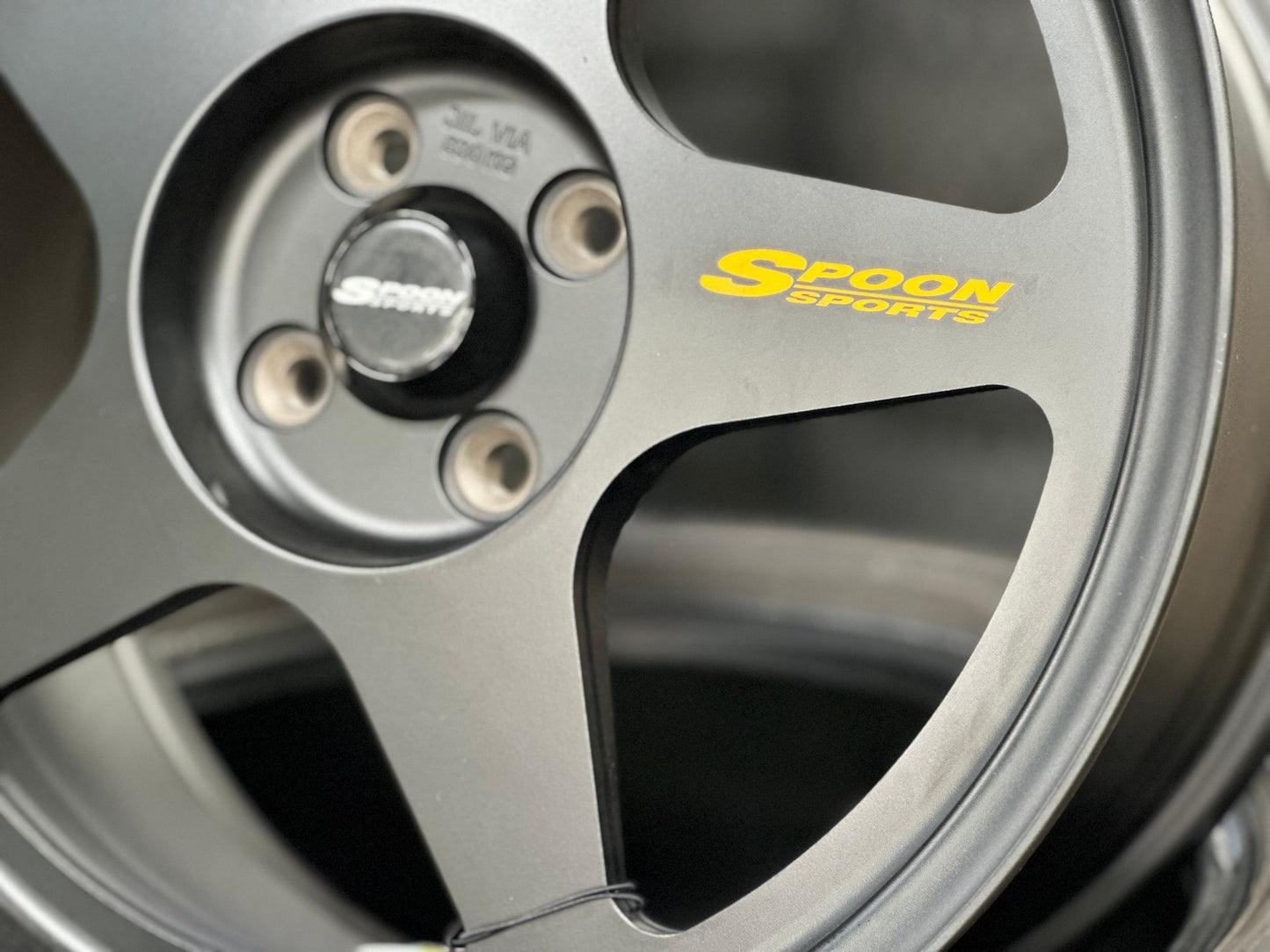 New 17X8 ET40 NK Performance Spoon Rim (4 wheel) Gloss Gunmetal 4X100