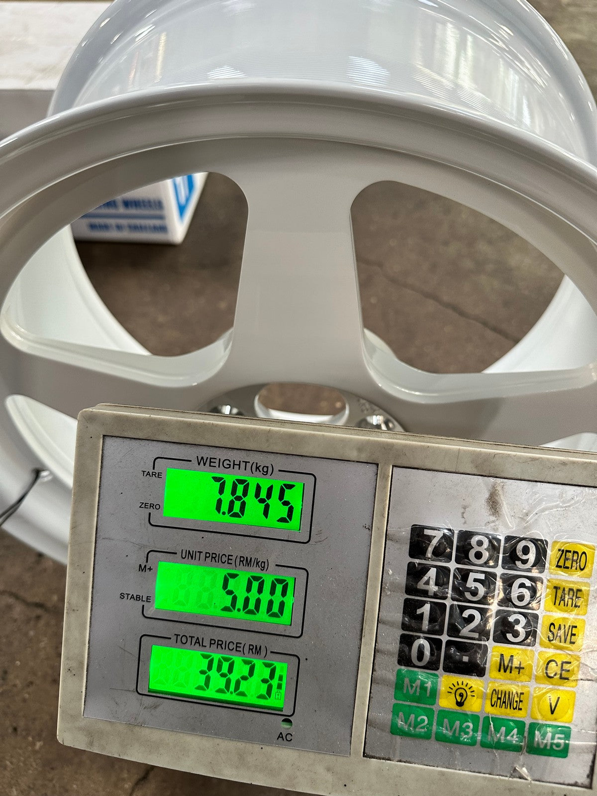 New 17X8.5 ET35 NK Performance EVO Rim (4 wheel) Gloss White 5X114.3