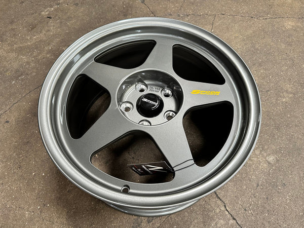 New 17X8.5 ET35 NK Performance Spoon Rim (4 wheel) Gloss Gunmetal 5X114.3