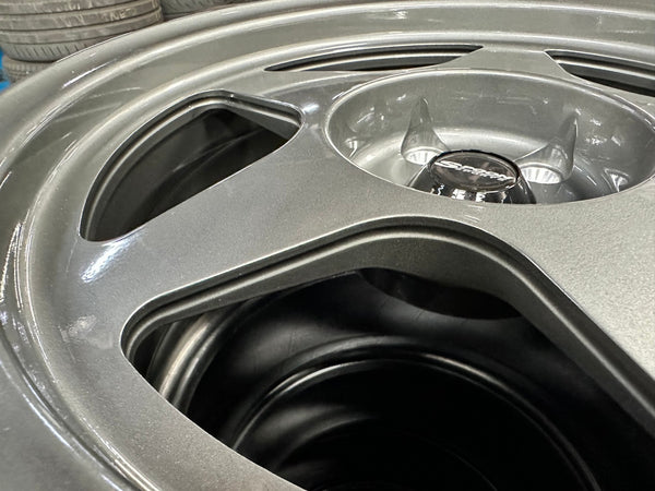 New 17X8.5 ET35 NK Performance Spoon Rim (4 wheel) Gloss Gunmetal 5X114.3