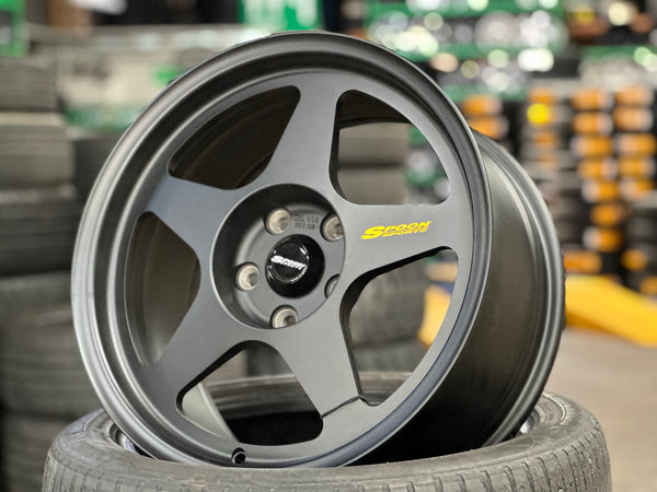 New 17X8.5 ET35 NK Performance Spoon Rim (4 wheel) Gloss Gunmetal 5X114.3