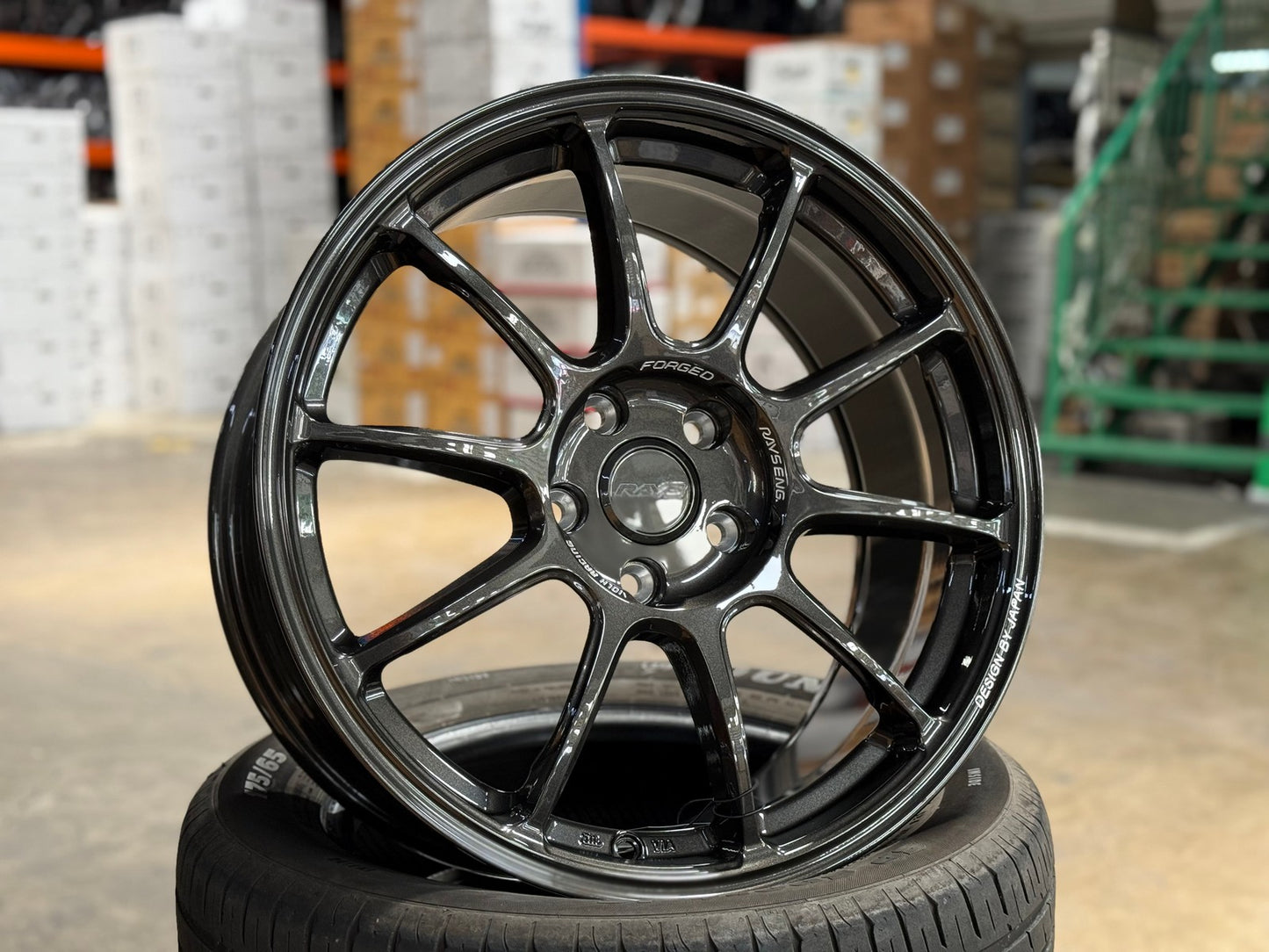 New 18X8.5 ET35 NK Performance ZE40 Rim (4 wheel) Gloss Gunmetal 5X114.3