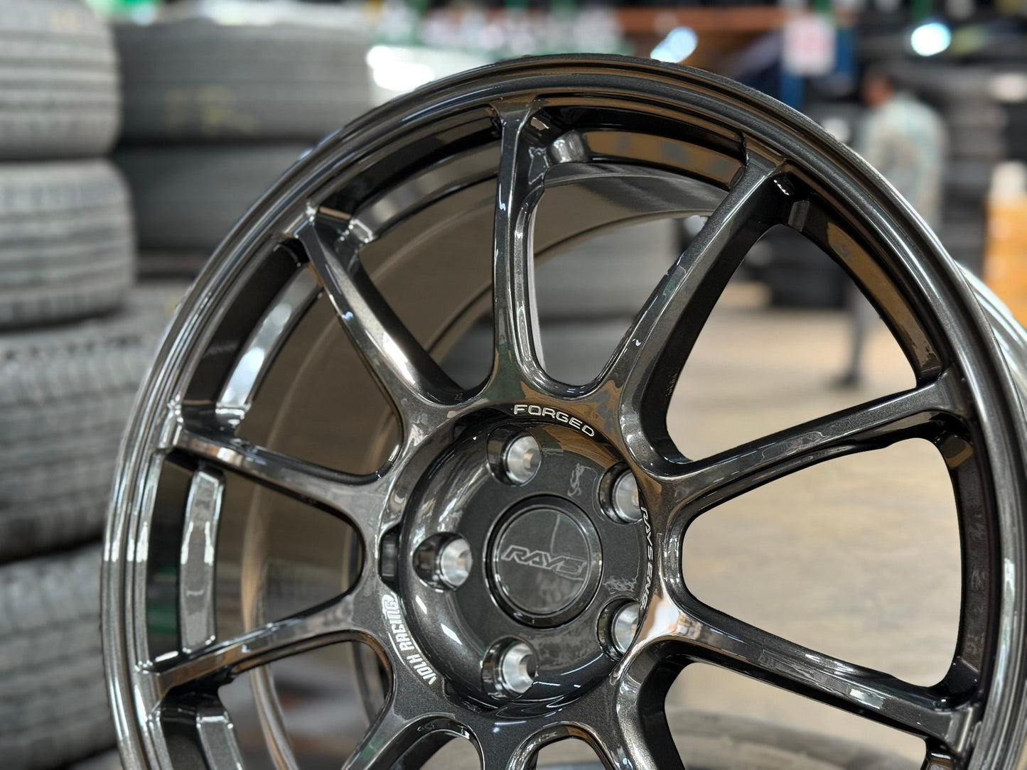 New 18X8.5 ET35 NK Performance ZE40 Rim (4 wheel) Gloss Gunmetal 5X114.3