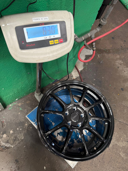 New 18X8.5 ET35 NK Performance ZE40 Rim (4 wheel) Gloss Gunmetal 5X114.3