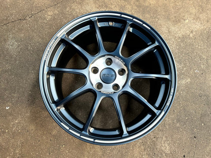 New 18X8.5 ET43 AOW Flow Formed ZE40 Rim (4 wheel) Matt Blue 5X114.3