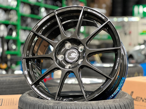New 18X8 ET45 Overdrive Forged Alpha 01 Rim (4 wheel) Matt Black 5X112