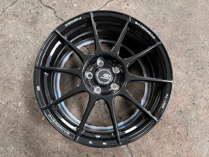 New 18X8 ET45 Overdrive Forged Alpha 01 Rim (4 wheel) Matt Black 5X112
