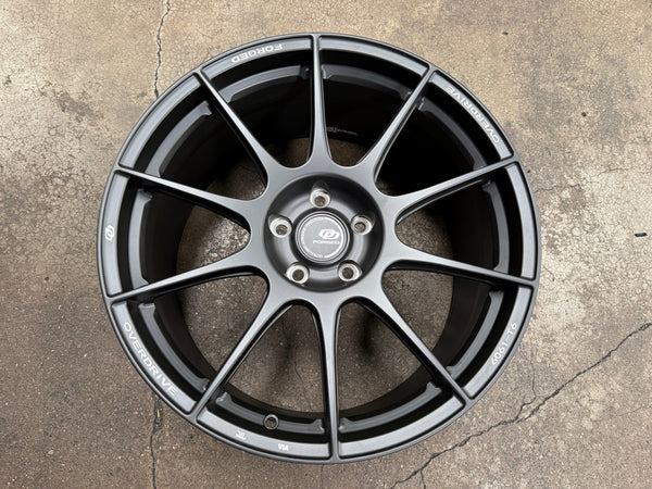 New 19X9.5 ET45 Overdrive Forged Alpha 01 Rim (4 wheel) Matt Black 5X114.3