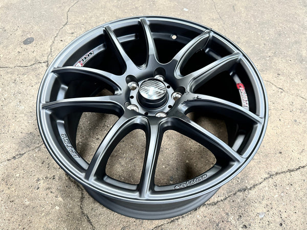 New 17X7.5 ET45 Lenso Project E Rim (4 wheel) Matt Black 5X114.3