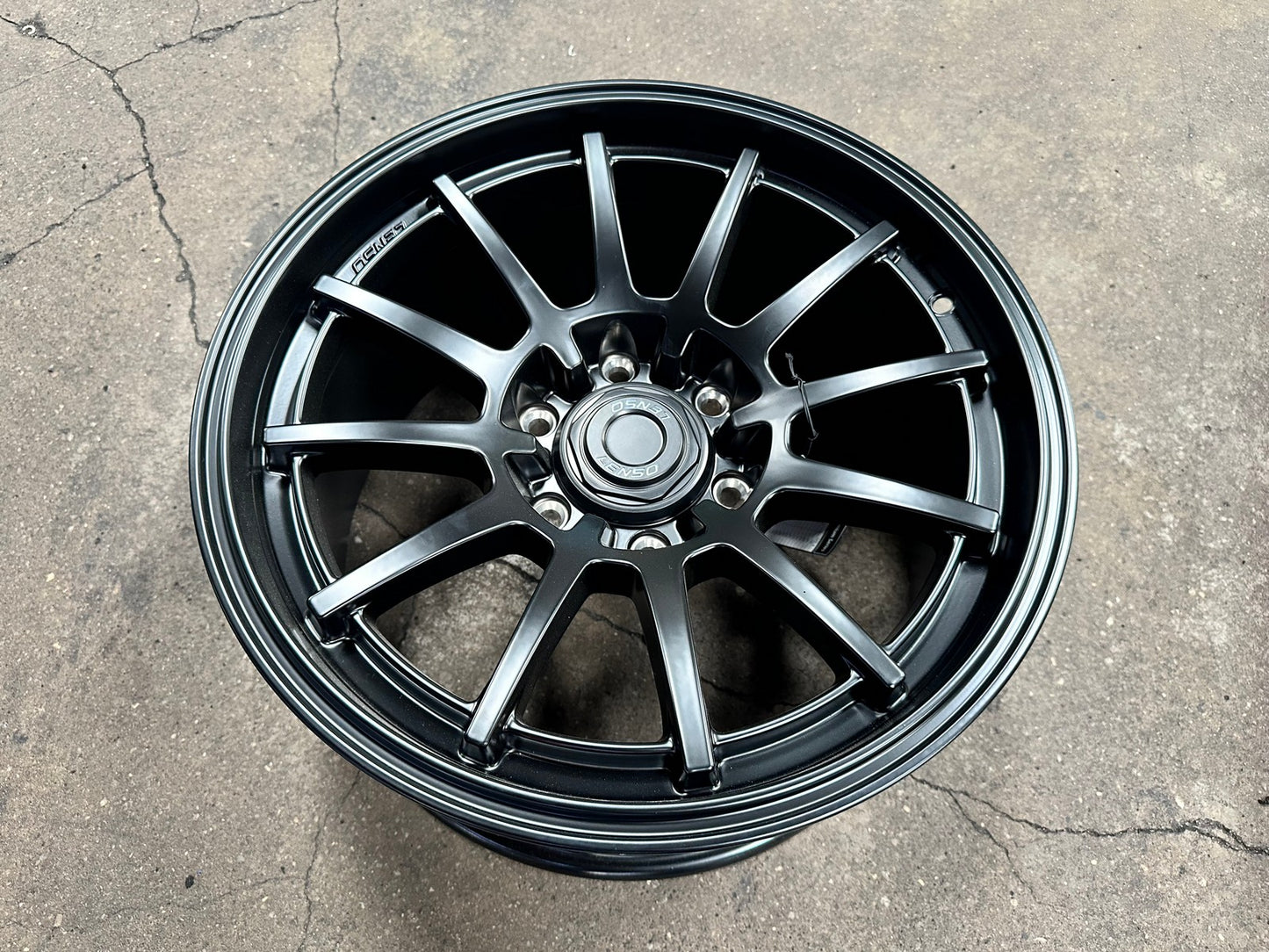 New 18X9 ET20 Lenso Project QRim (4 wheel) Matt Black 6X139.7