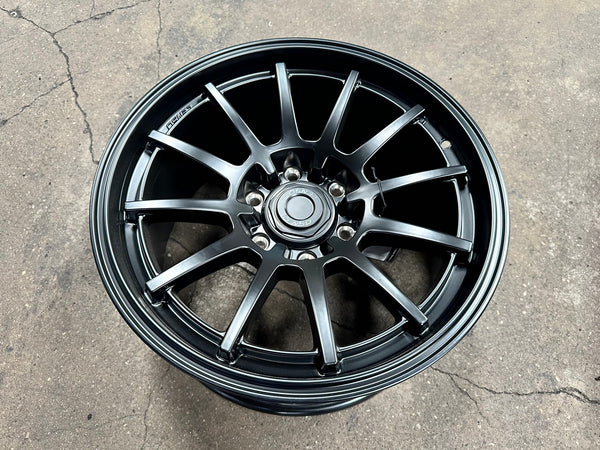 New 18X9 ET20 Lenso Project QRim (4 wheel) Matt Black 6X139.7