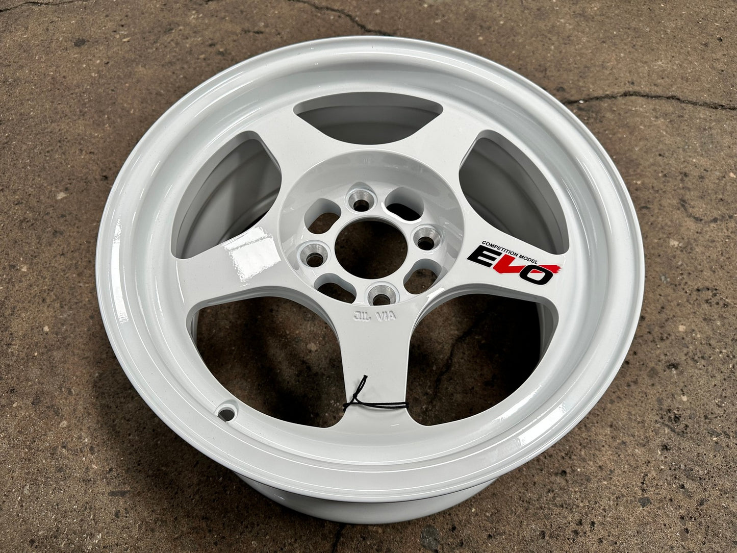 New 15X7 ET35 Lenso Project E Rim (4 wheel) Gloss Black 5X114.3