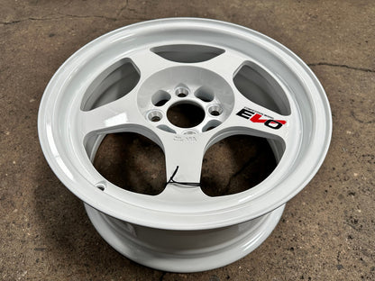 New 15X7 ET35 Lenso Project E Rim (4 wheel) Gloss Black 5X114.3