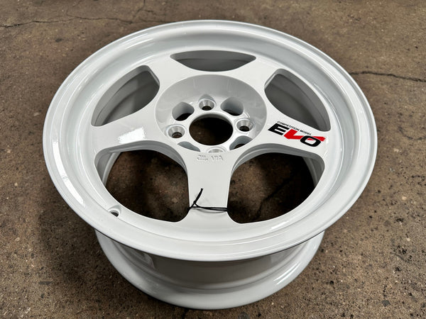 New 15X7 ET35 Lenso Project E Rim (4 wheel) Gloss Black 5X114.3
