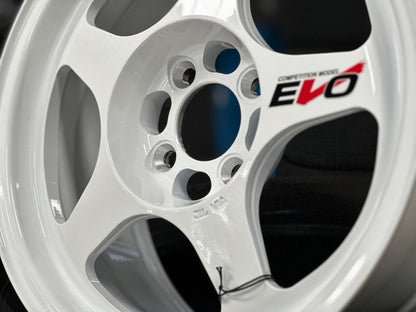 New 15X7 ET35 Lenso Project E Rim (4 wheel) Gloss Black 5X114.3