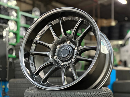 New 18X9.5 ET0 Lenso Project E Rim (4 wheel) Gloss Black 6X139.7